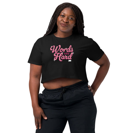 Vanderpump Rules Words Are Hard Women's Crop Top