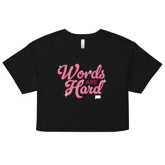 Vanderpump Rules Words Are Hard Women's Crop Top