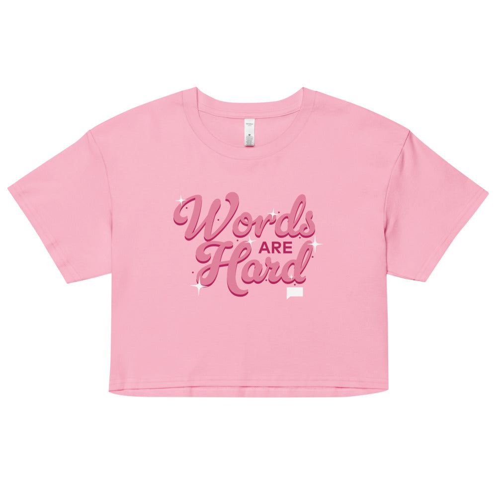 Vanderpump Rules Words Are Hard Women's Crop Top
