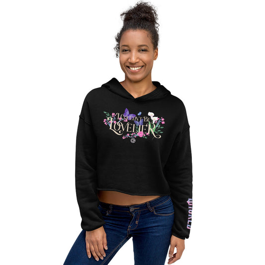 Wicked: For Good Cropped Hoodie "I Couldn't Be Lovelier"