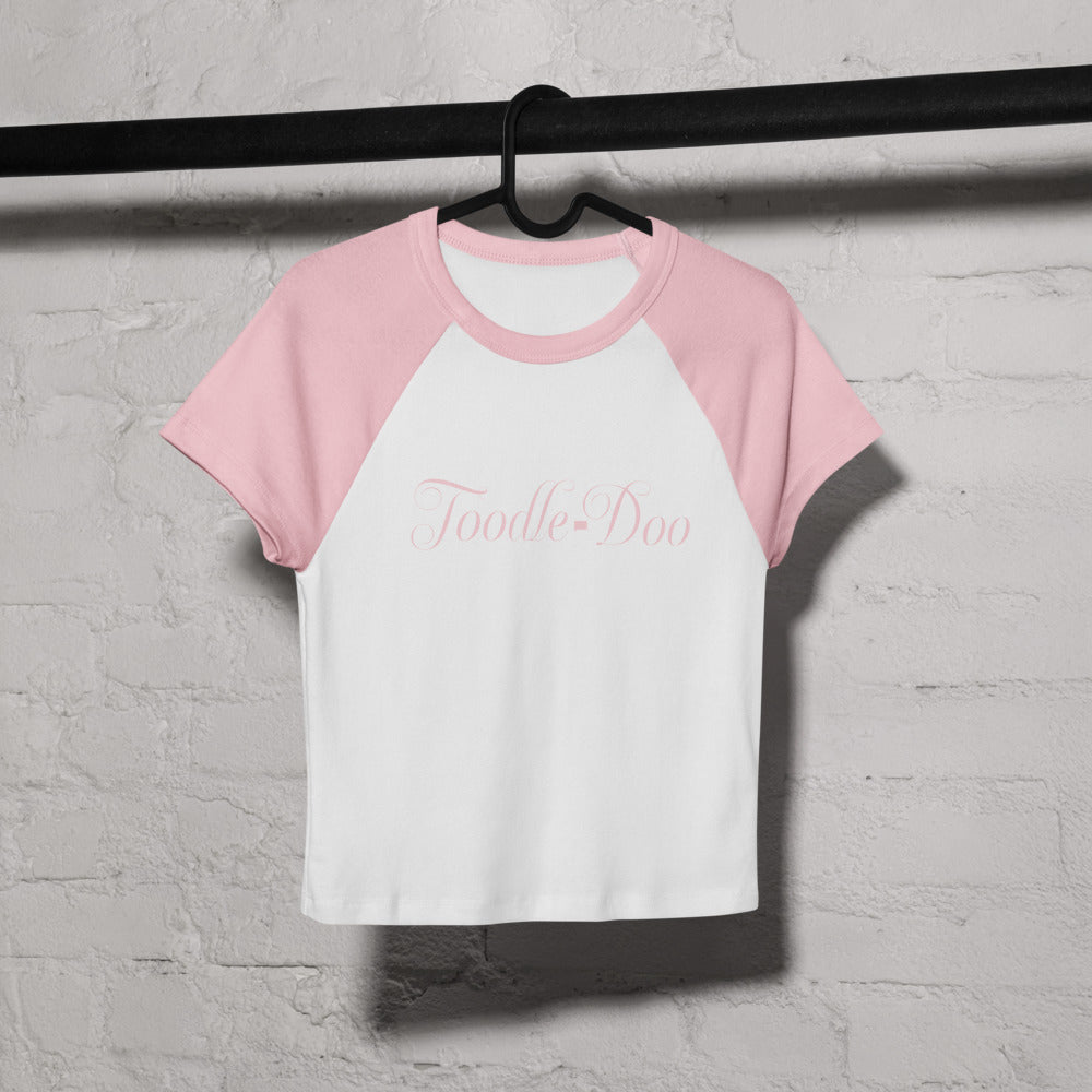 The Real Housewives of Potomac Women's Raglan Tee Toodle-doo