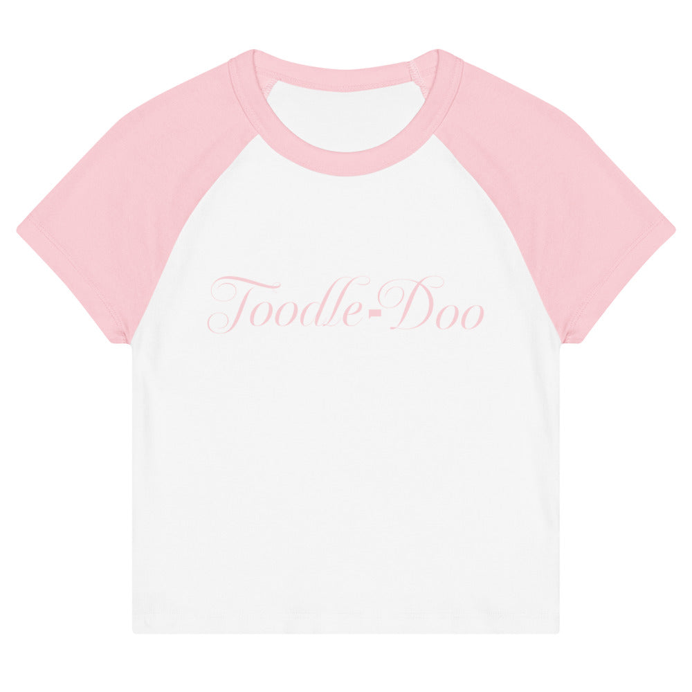 The Real Housewives of Potomac Women's Raglan Tee Toodle-doo