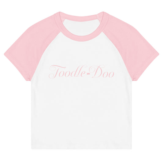 The Real Housewives of Potomac Women's Raglan Tee Toodle-doo