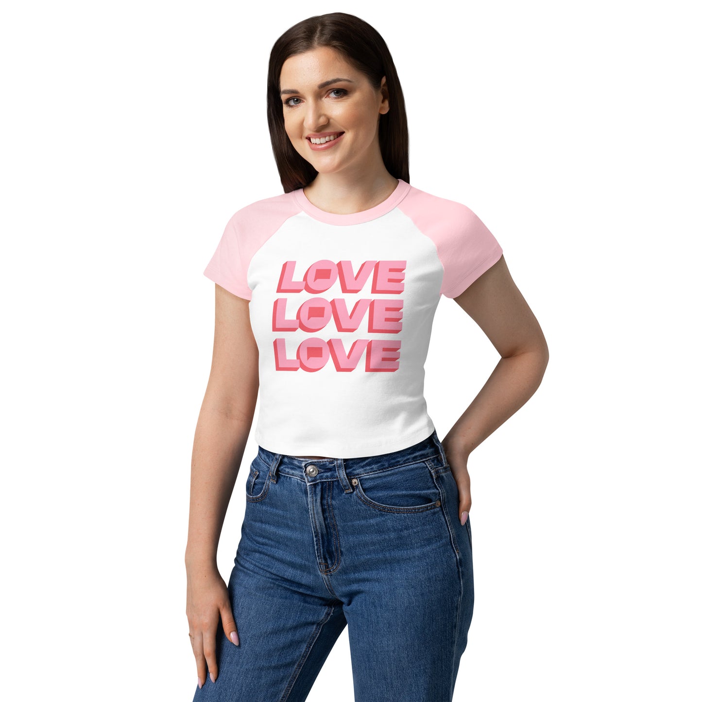 The Real Housewives of New Jersey Women’s Raglan Tee Love, Love, Love