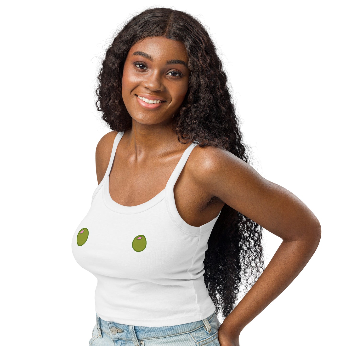 Girls Like Girls Olive Tank
