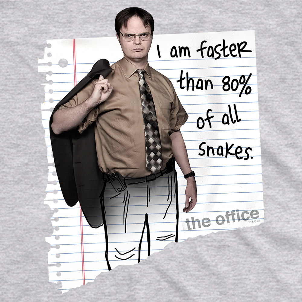 The Office Dwight Snakes Short Sleeve T-Shirt