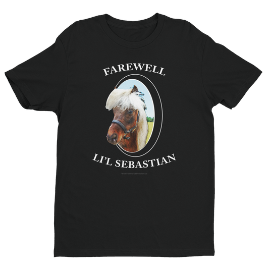 Parks and Recreation Farewell Li'l Sebastian Men's Short Sleeve T-Shirt