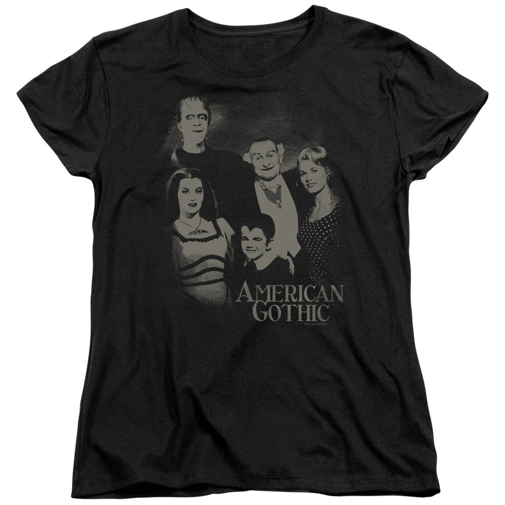 The Munsters American Gothic Women's Short Sleeve T-Shirt