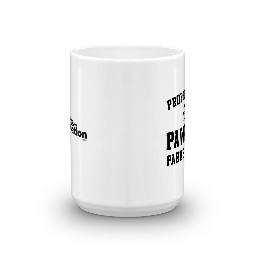 Parks and Recreation Property of Pawnee White Mug