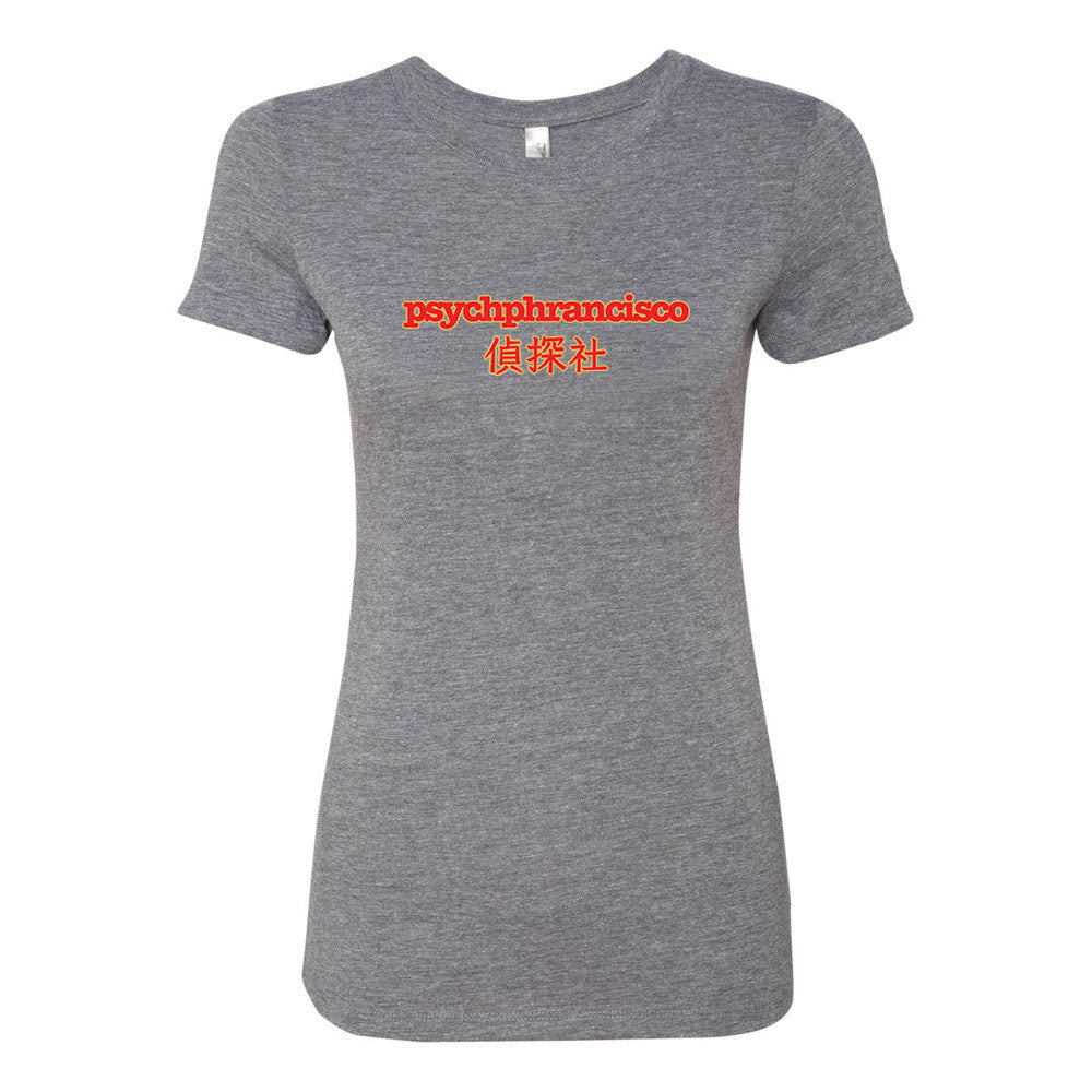 Psych Psychphrancisco Ladies Tri-Blend Short Sleeve T-Shirt