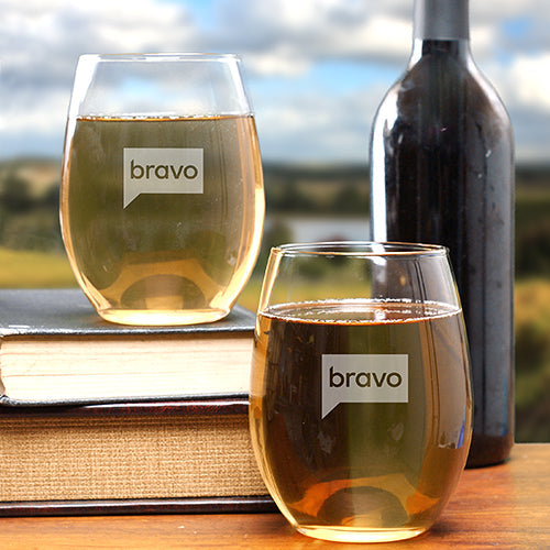 Bravo Stemless Wine Glasses - Set of 2