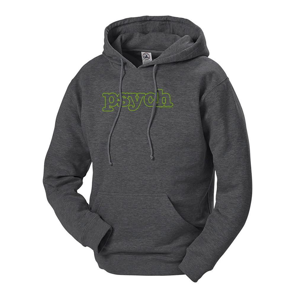 Psych Sweaters Psych Outline Logo Fleece Hoodie