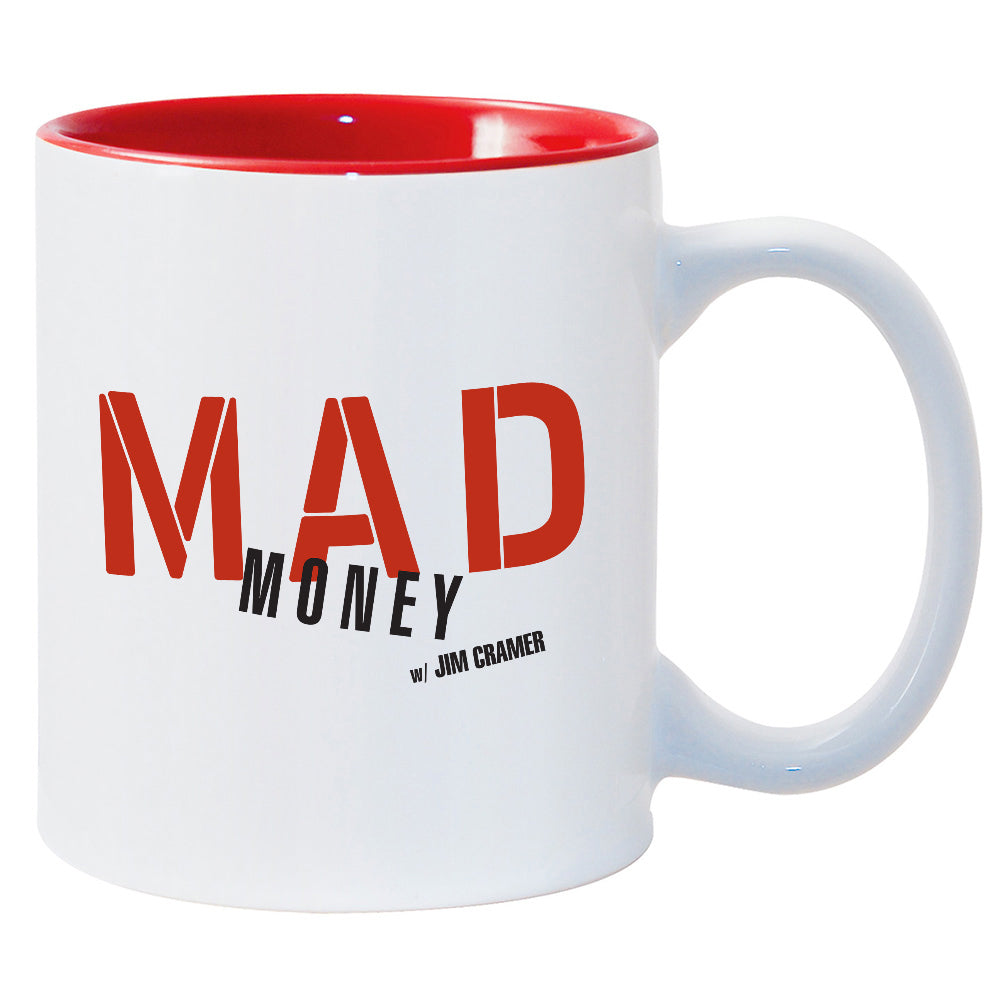 Mad Money  with Jim Cramer Two-Tone Mug