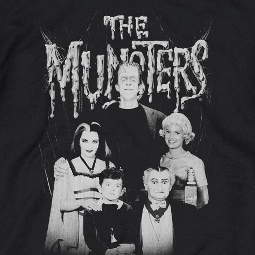 The Munster Family Portrait Crew Neck Sweatshirt
