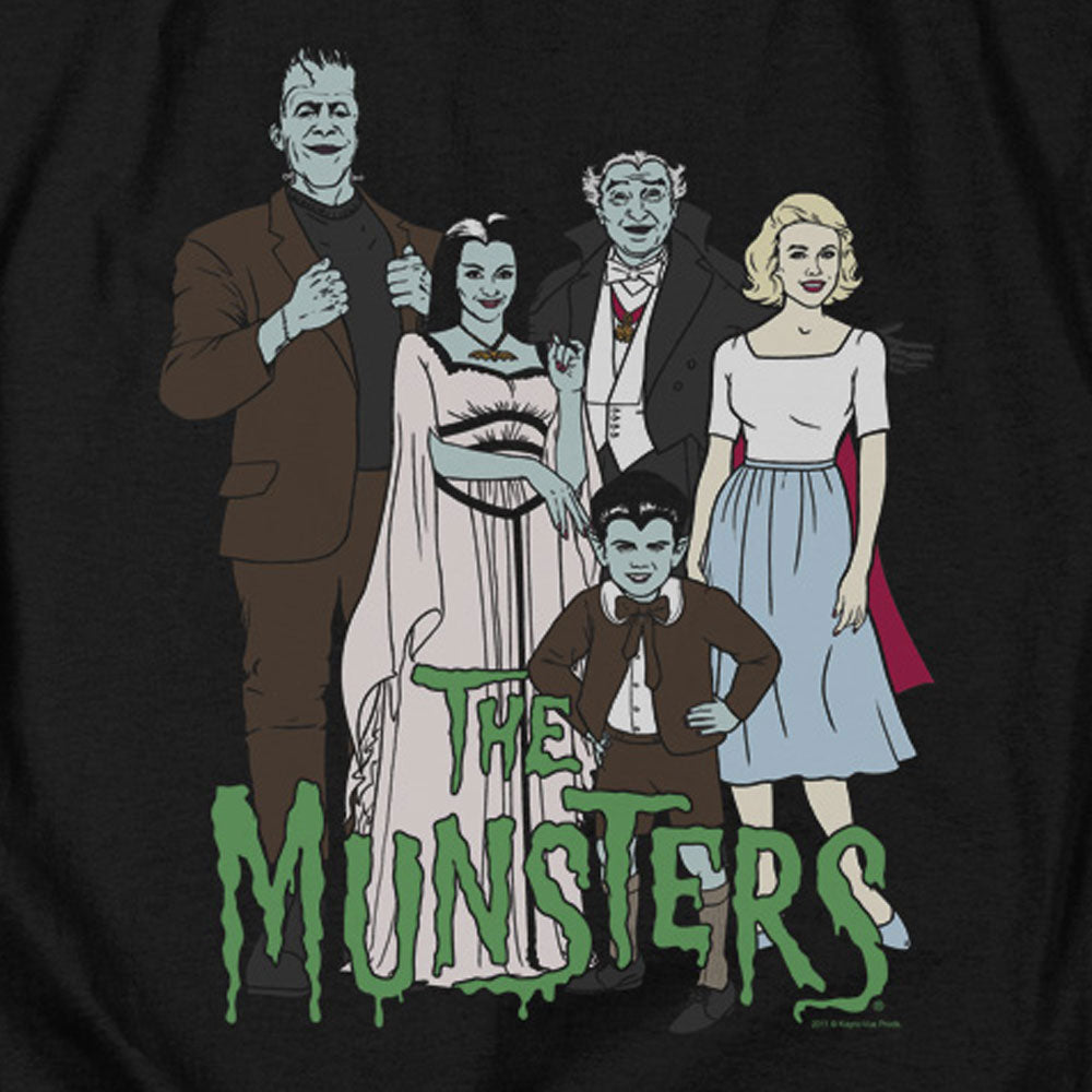 The Munsters The Family Men's Short Sleeve T-Shirt