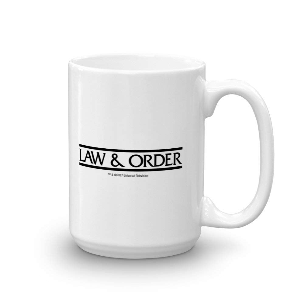 Law & Order These are Their Stories White Mug