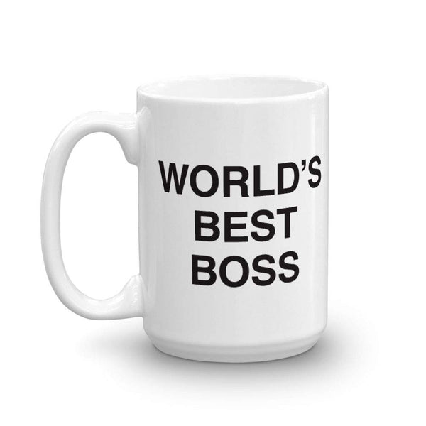 The Office World's Best Boss White Mug - Main Image