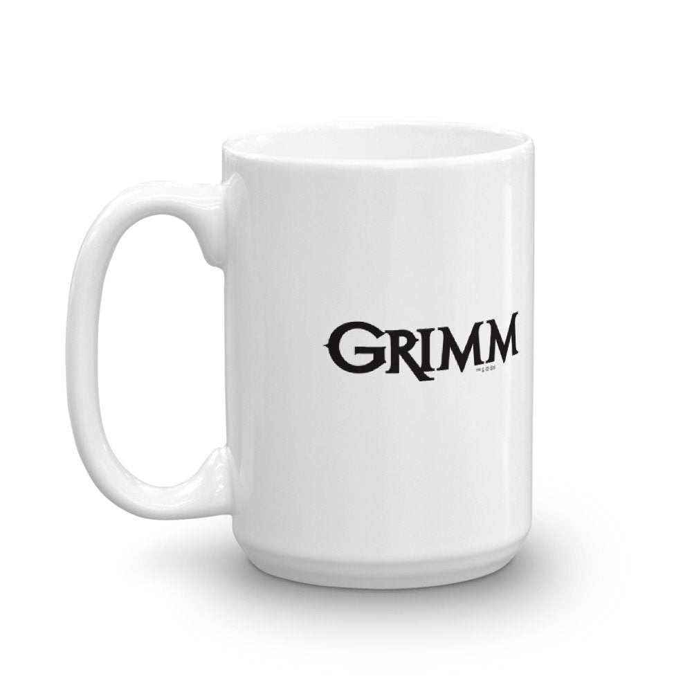 Grimm Rest in Peace White Mug
