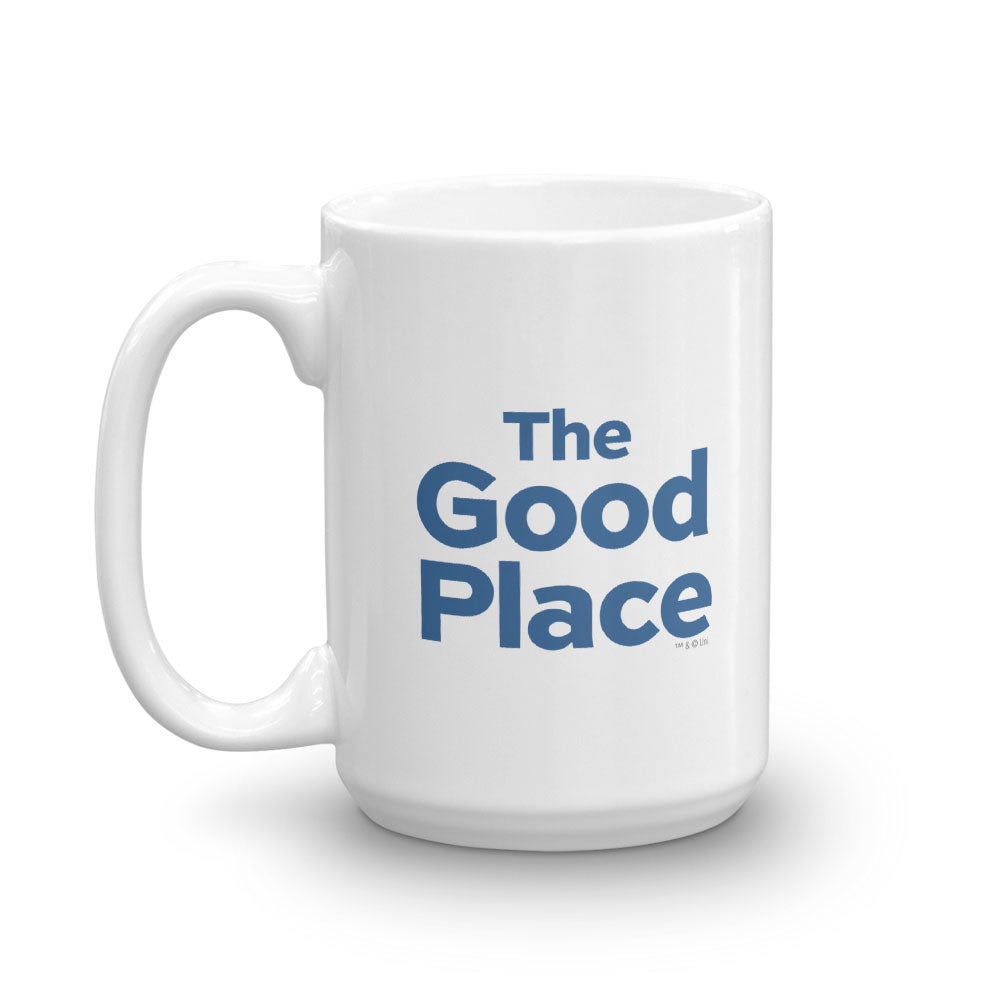 The Good Place What a Bench White Mug