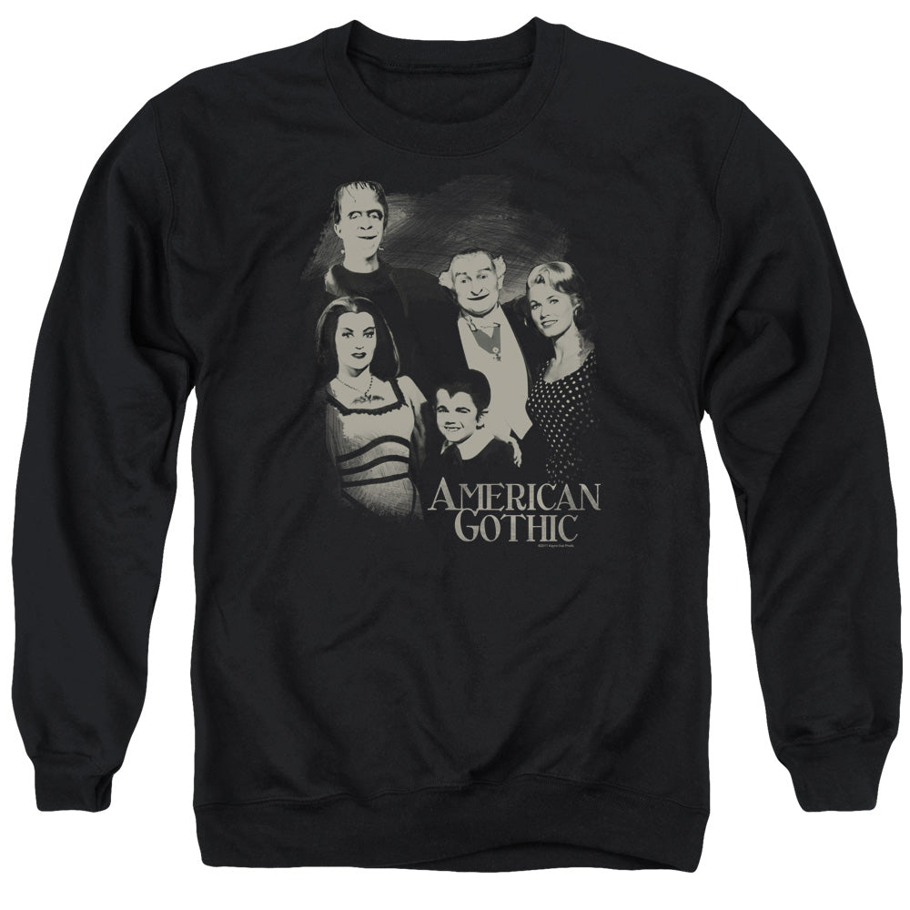 The Munsters American Gothic Crew Neck Sweatshirt