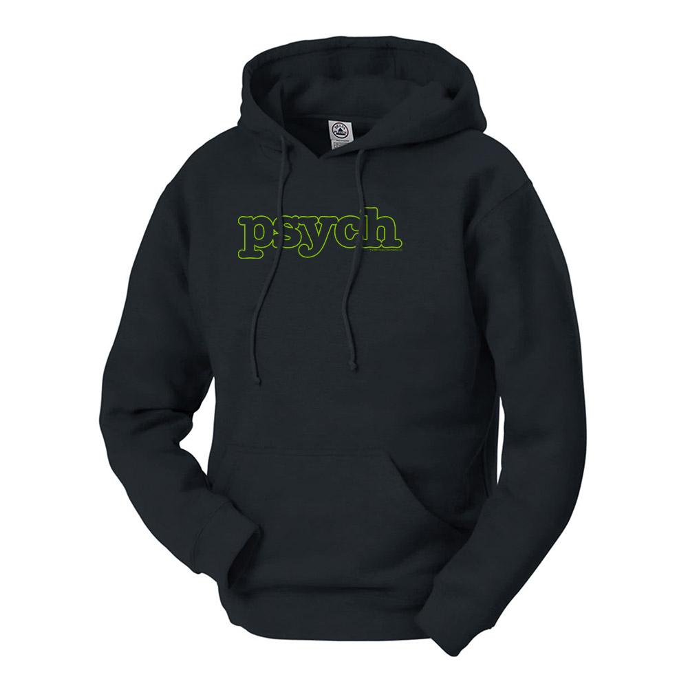 Psych Outline Logo Fleece Hooded Sweatshirt