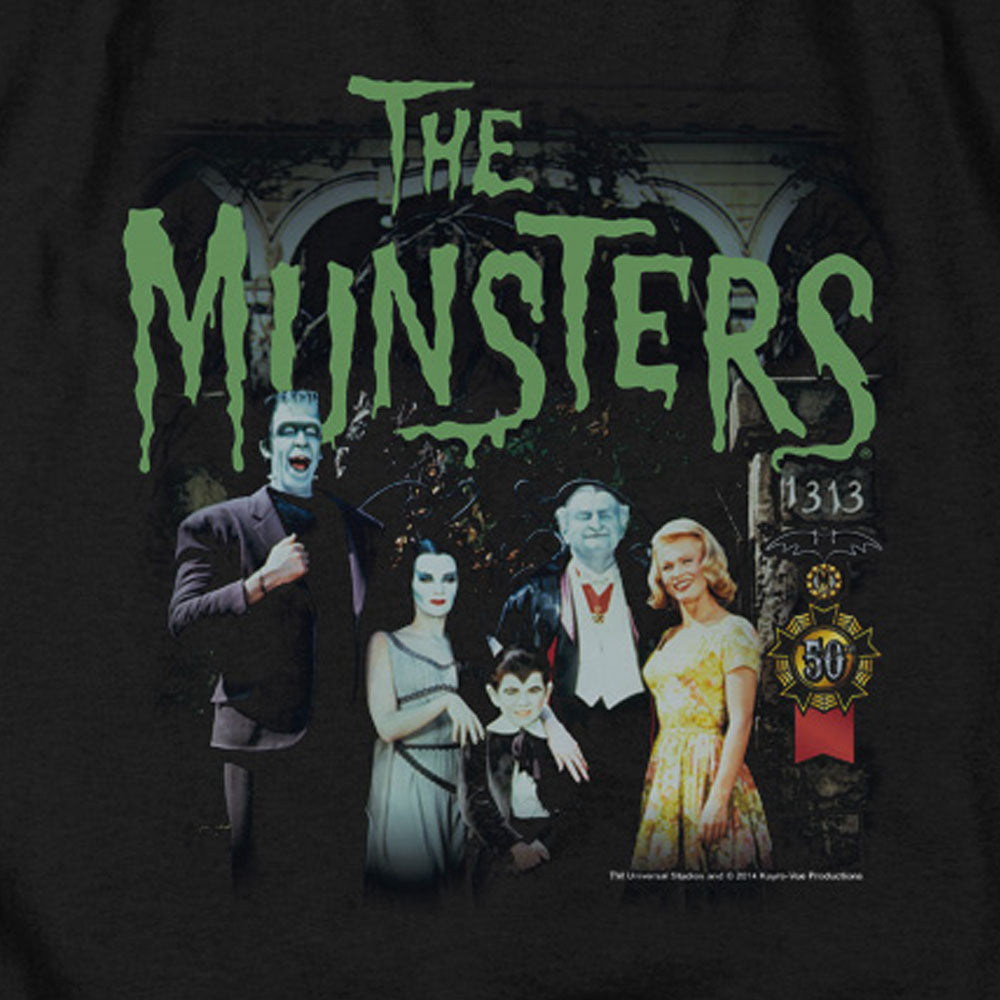 The Munsters 1313 50 Years Men's Short Sleeve T-Shirt