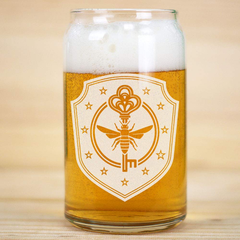The Magicians Brakebills University Laser Engraved Beer Can Glass