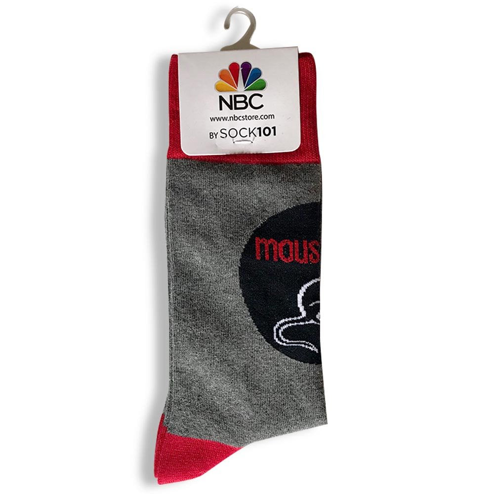 Parks and Recreation Mouse Rat Circle Knit Socks