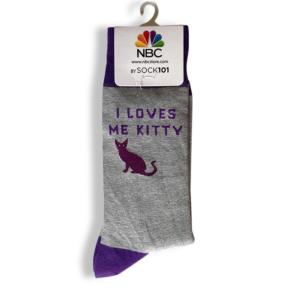 Will & Grace I Loves Me Kitty Knit Socks