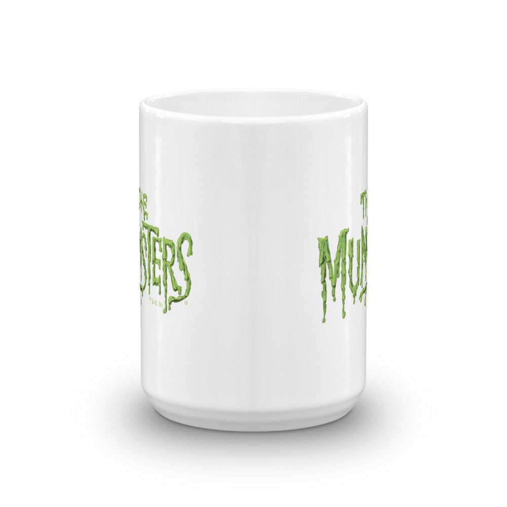 The Munsters Distress Logo White Mug