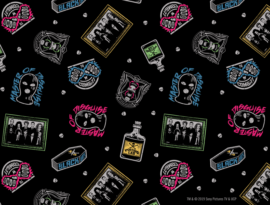 Deadly Class Tossed Pattern Laptop Case NBC Store