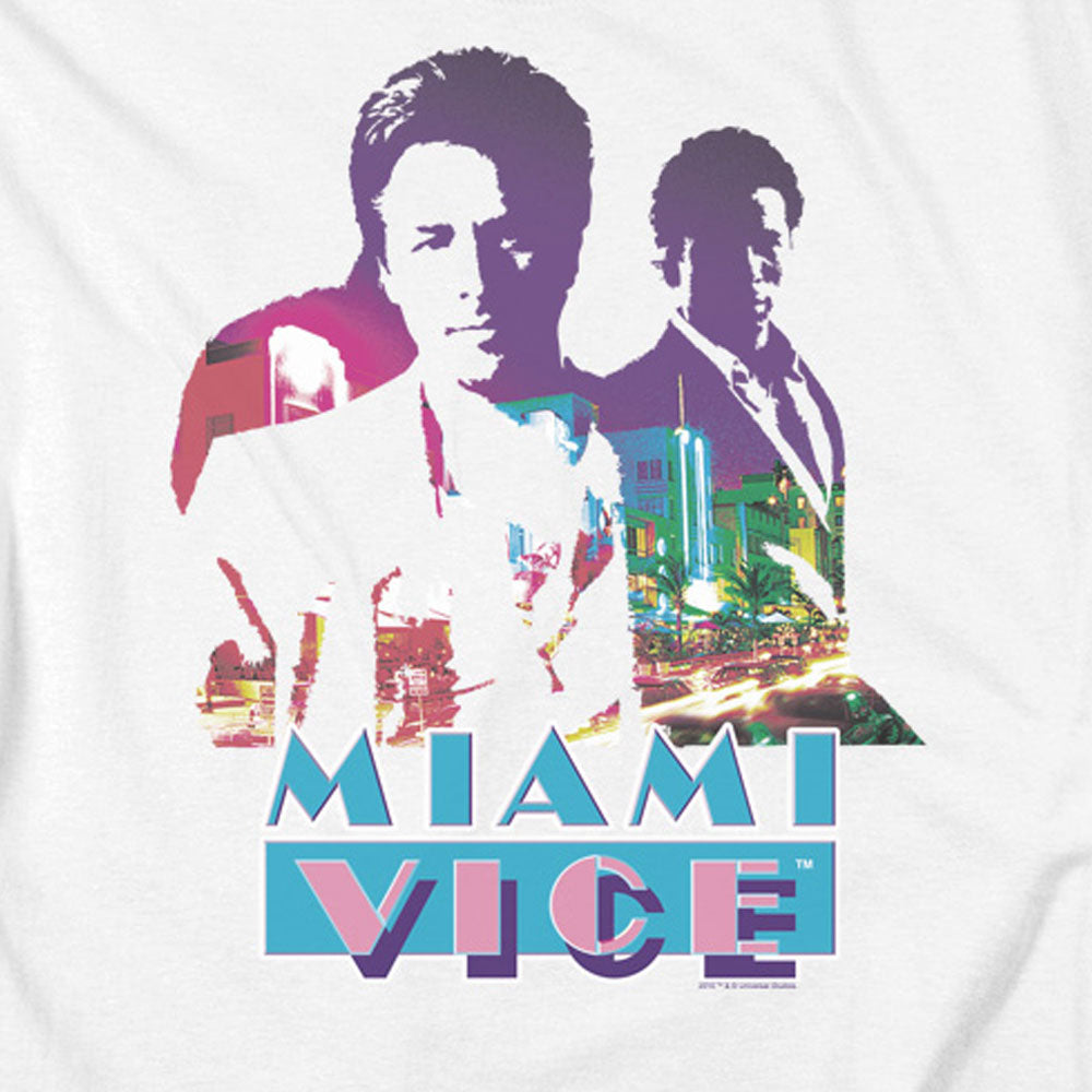 Miami Vice Crockett and Tubbs Men's Short Sleeve T-Shirt