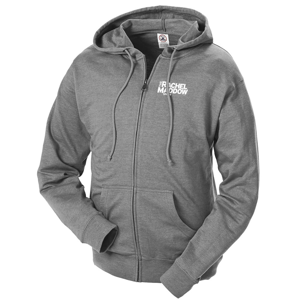 The Rachel Maddow Show French Terry Zip-Up Hoodie