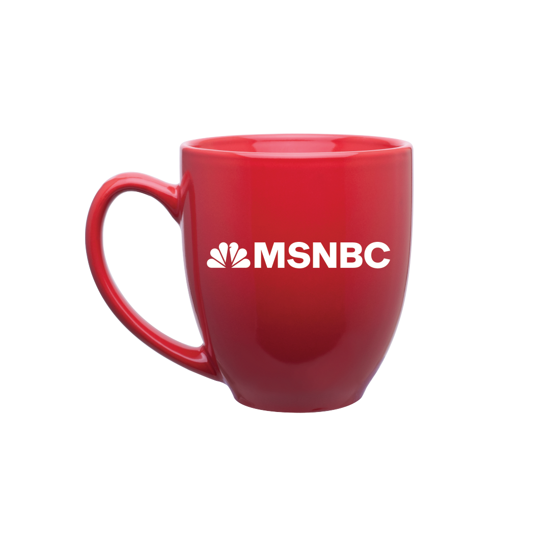 MSNBC Logo Mug - Red