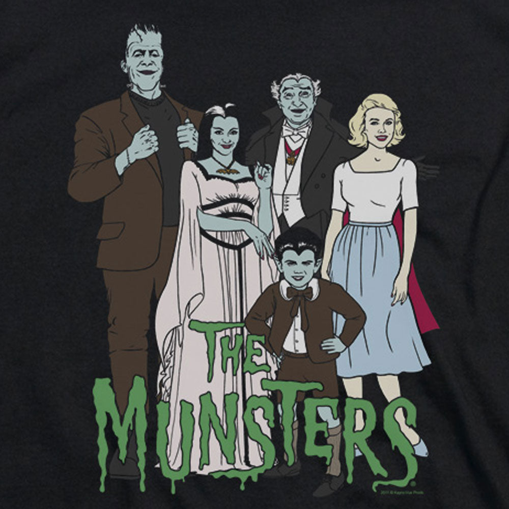 The Munsters The Family Long Sleeve T-Shirt