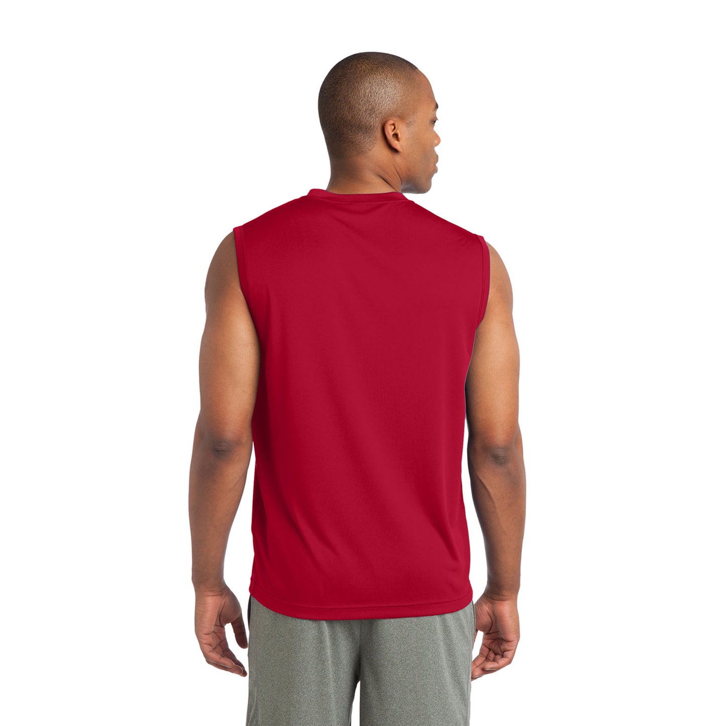 American Ninja Warrior Men's Red Sleeveless Performance Shirt