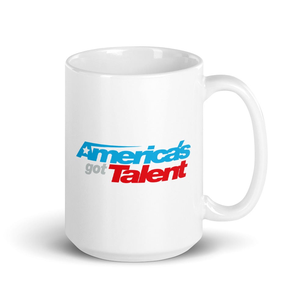 America's Got Talent Logo White Mug