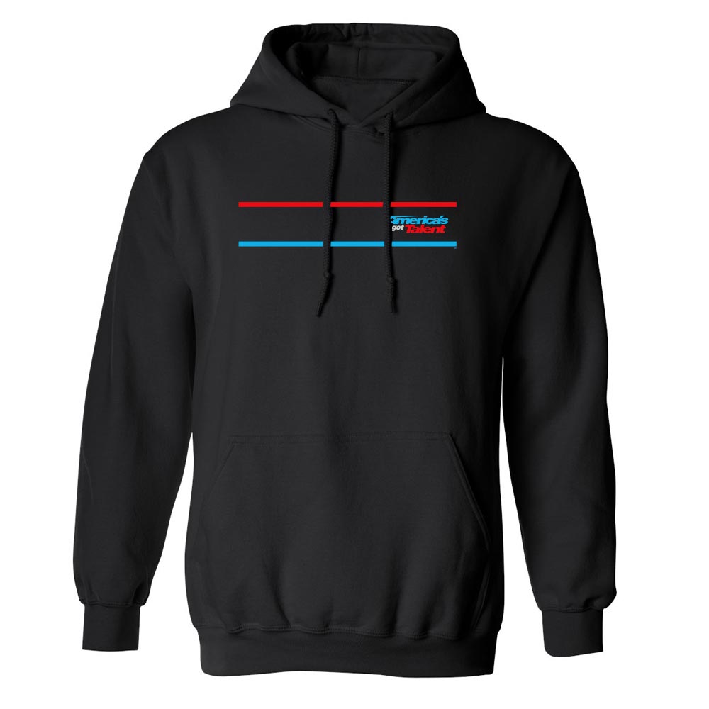 America's Got Talent Striped Fleece Hoodie