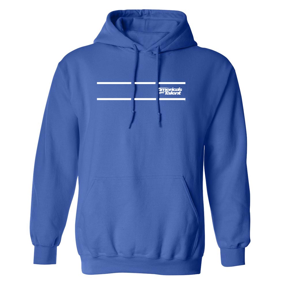 America's Got Talent Striped Fleece Hoodie