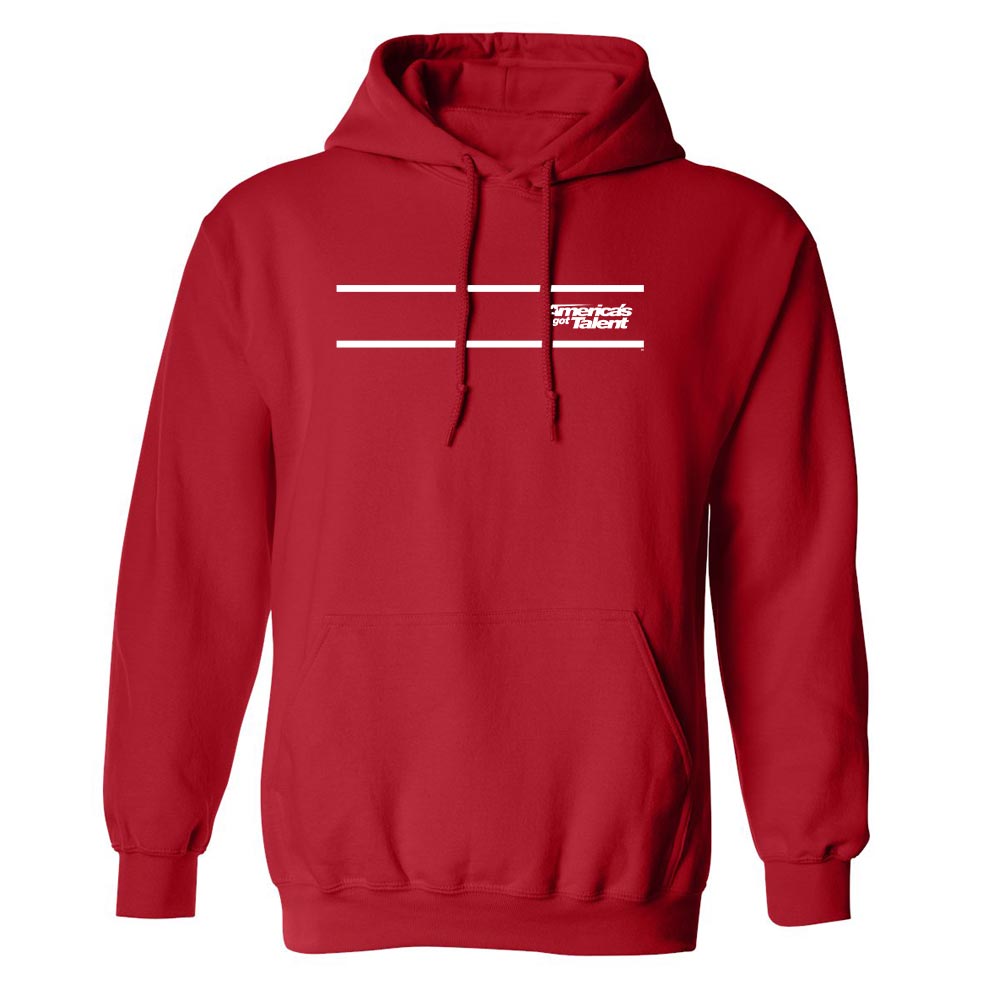 America's Got Talent Striped Fleece Hoodie