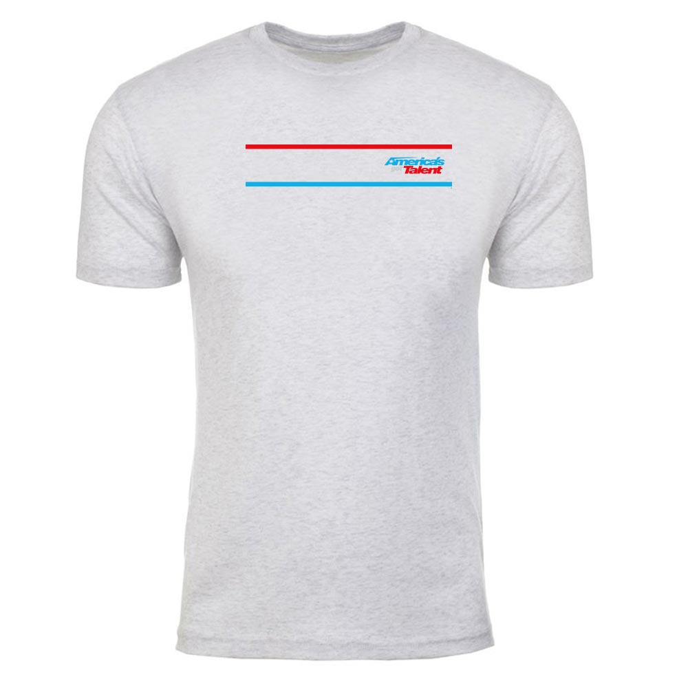 America's Got Talent Striped Men's Tri-Blend T-Shirt