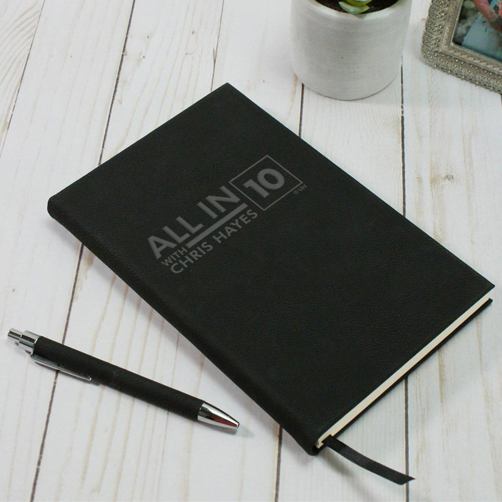 All In with Chris Hayes 10th Anniversary Notebook