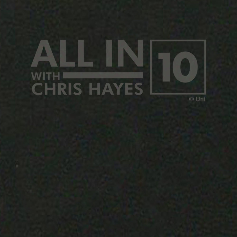 All In with Chris Hayes 10th Anniversary Notebook