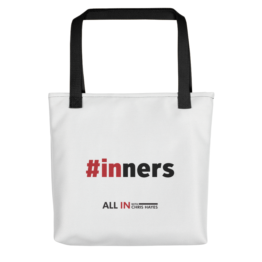 All In with Chris Hayes #INNERS Premium Tote Bag