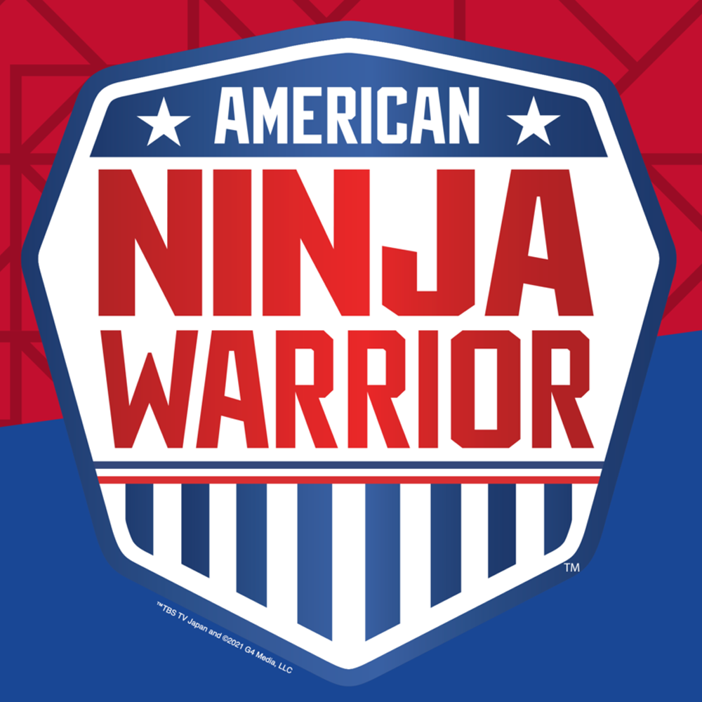 American Ninja Warrior Alternative Logo Die Cut Sticker