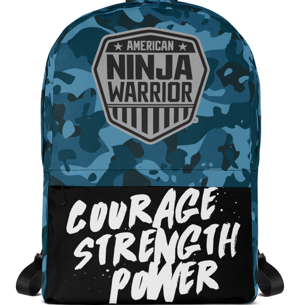 American Ninja Warrior Logo Camo Backpack