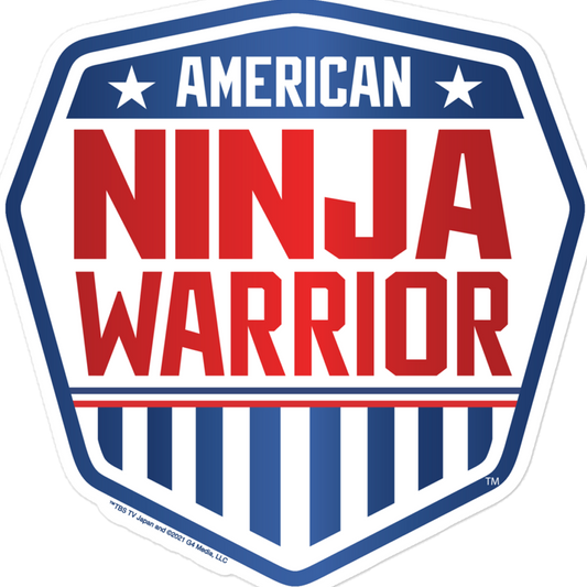 American Ninja Warrior Logo Die Cut Sticker