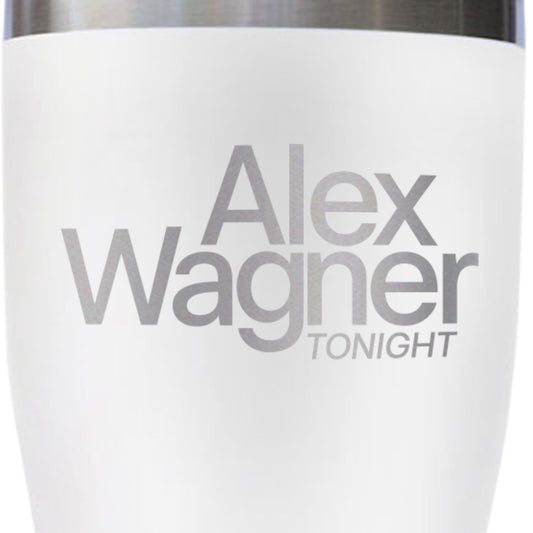 MSNBC Alex Wagner Tonight Etched Tumbler
