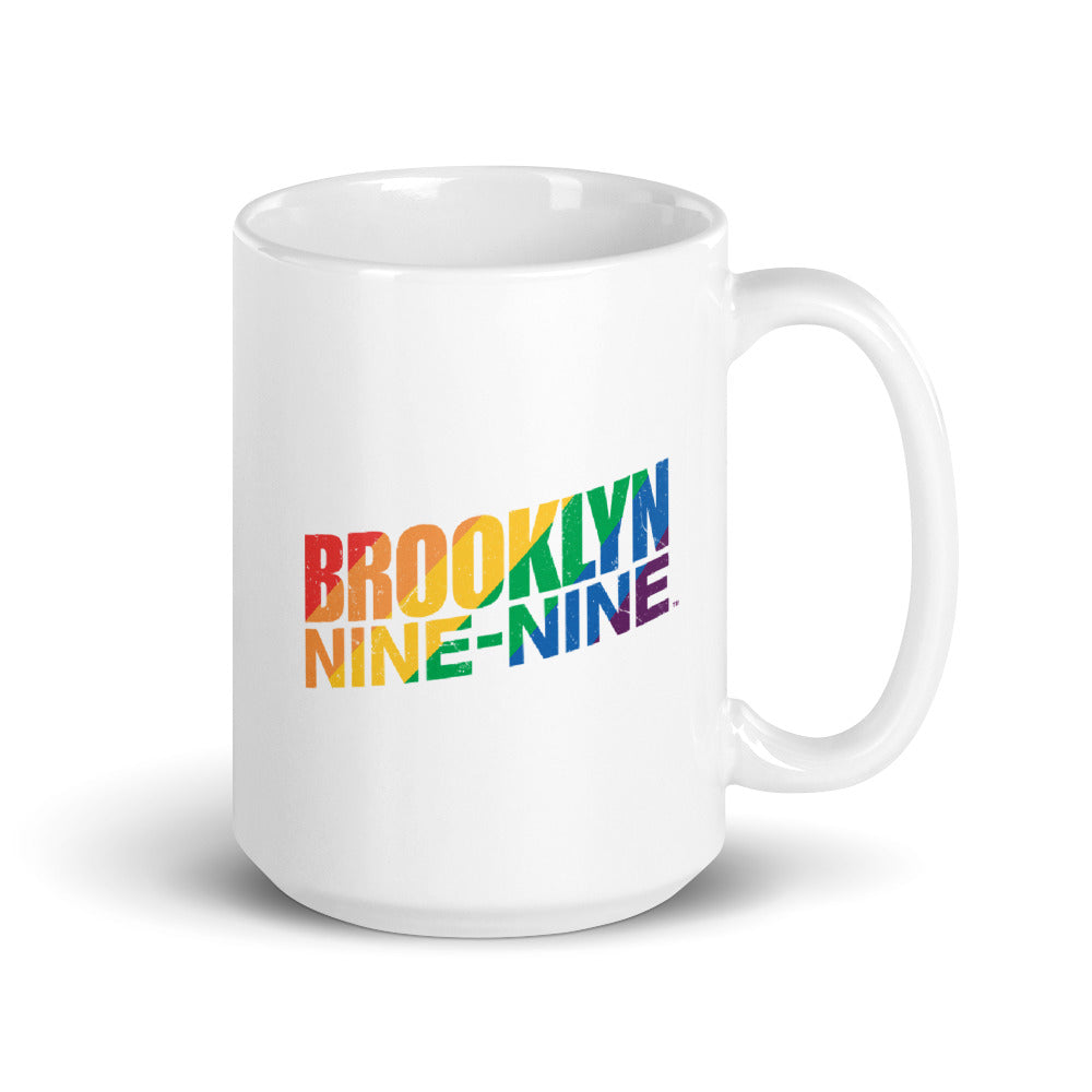 Brooklyn Nine-Nine Pride White Mug