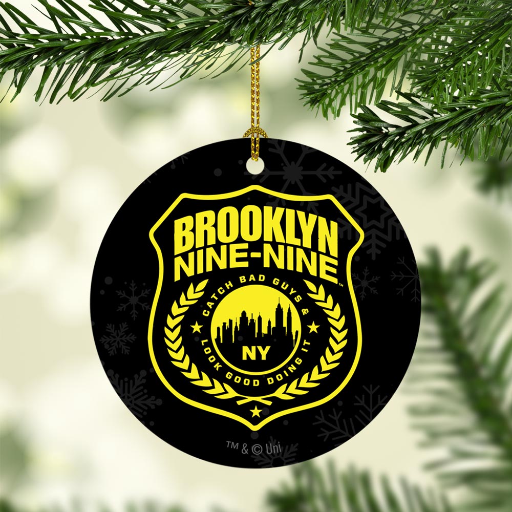 Brooklyn Nine-Nine Badge Double-Sided Ornament